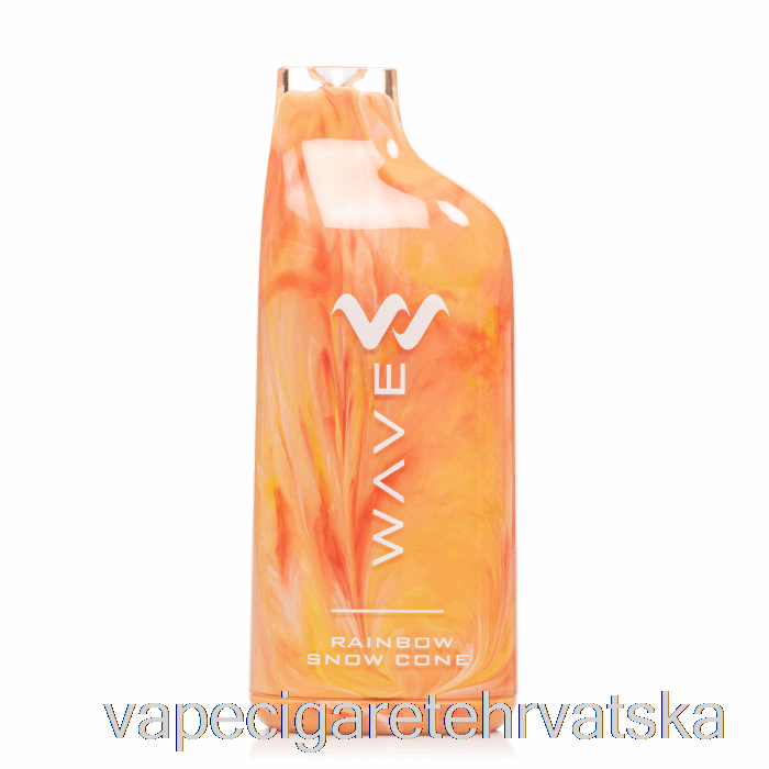 Vape Hrvatska Wavetec Wave 8000 Disposable Rainbow Snow Cone
